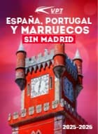 España, Portugal y Marruecos sin Madrid
