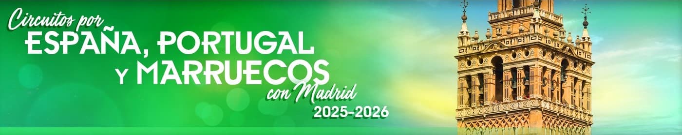 España, Portugal y Marruecos con Madrid